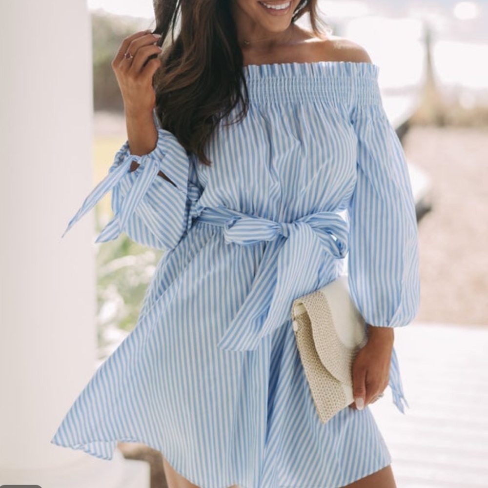 Striped Mini Dress